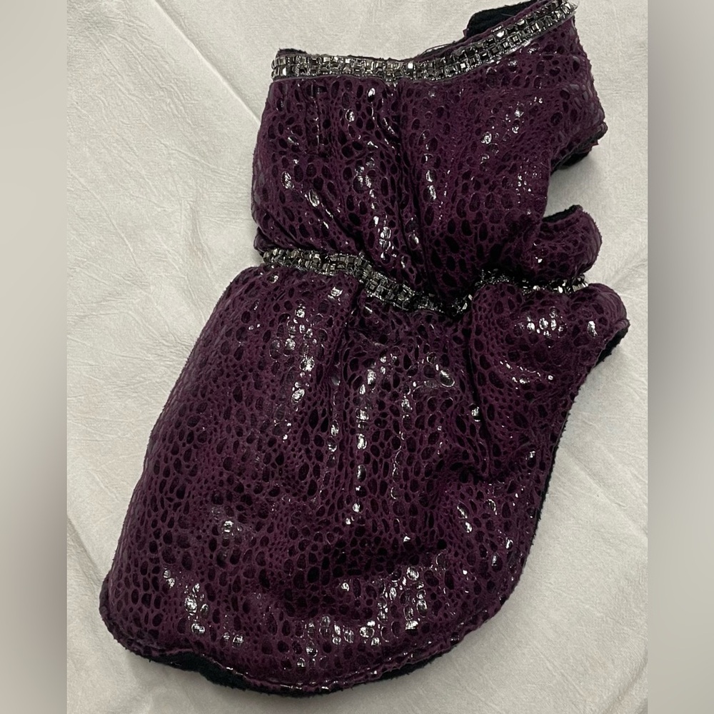 Cynthia Rowley - Purple Dog Jacket - Small